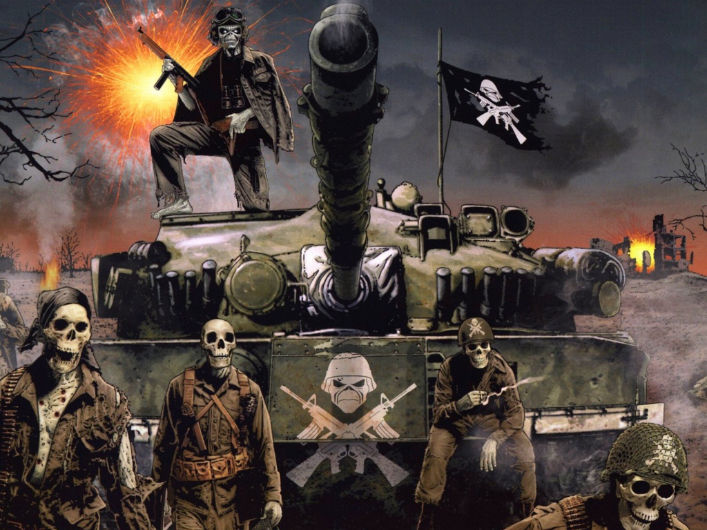 Мертвый экипаж танка