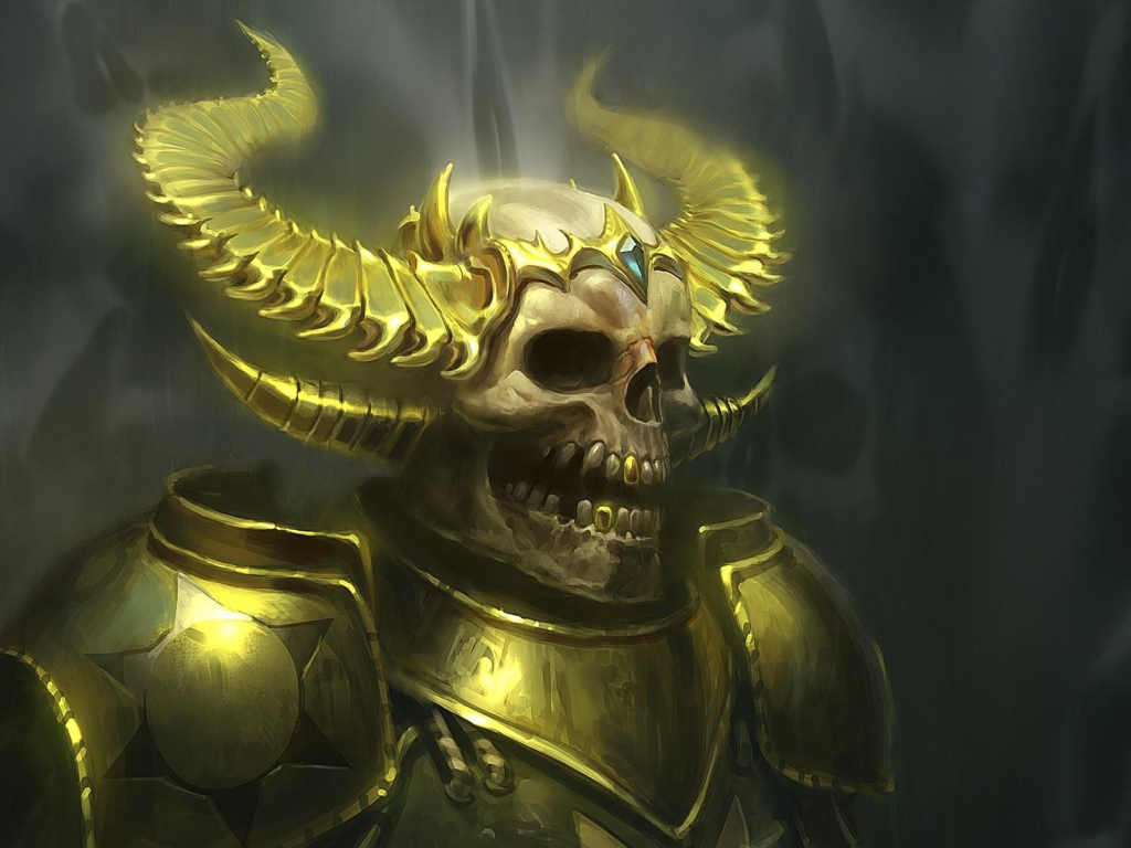 Демон с золотыми рогами