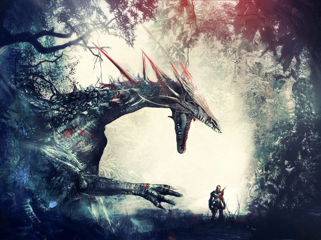 Дракон со своим хозяином