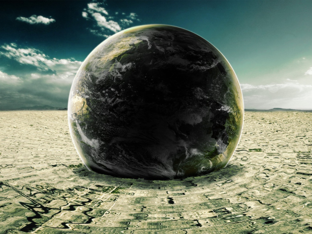 Земля в пустыне