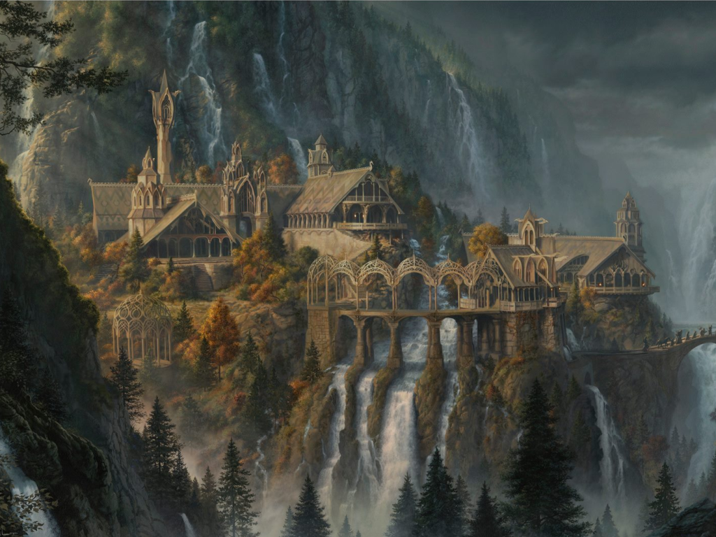 Сказочный монастырь из книги