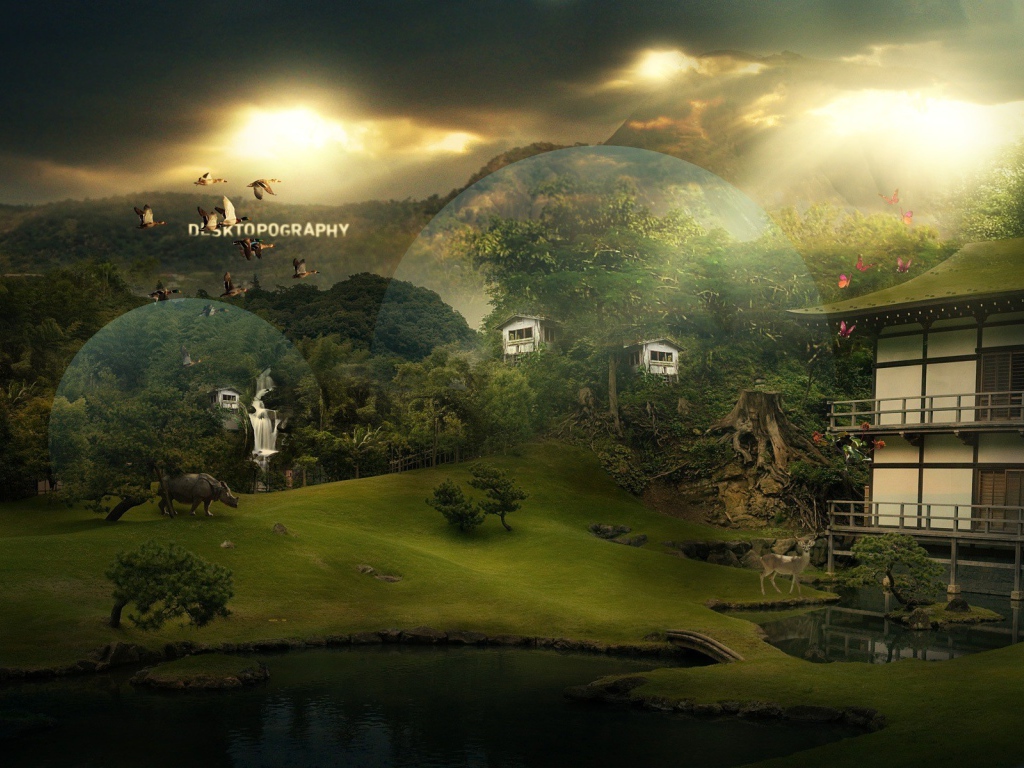 Силовые поля создают безопасность дома