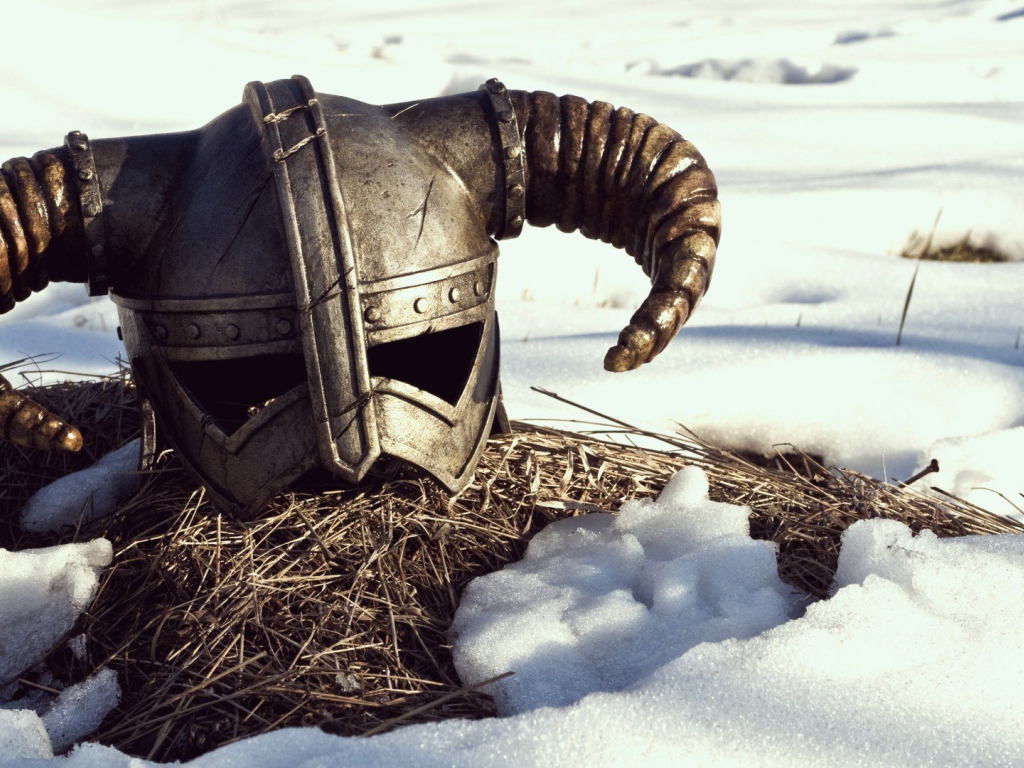Железный шлем викинга