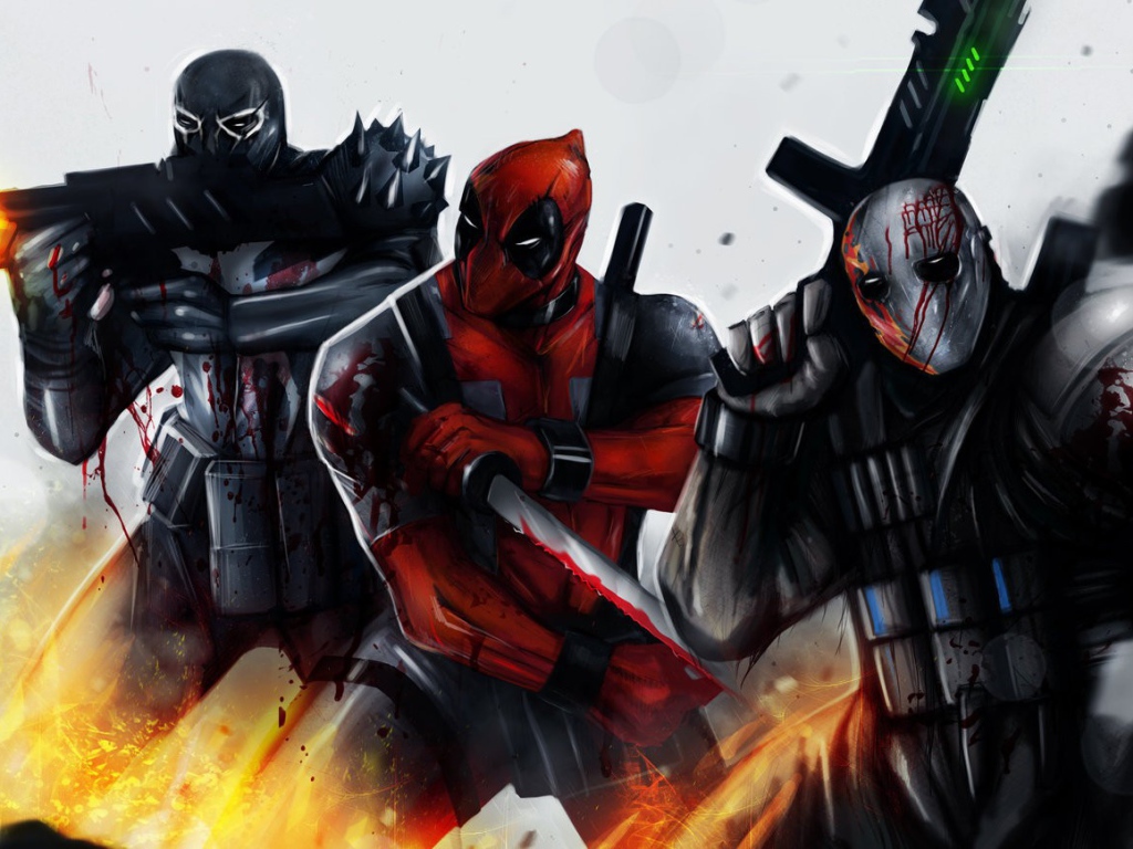 Комикс марвел Дэдпул