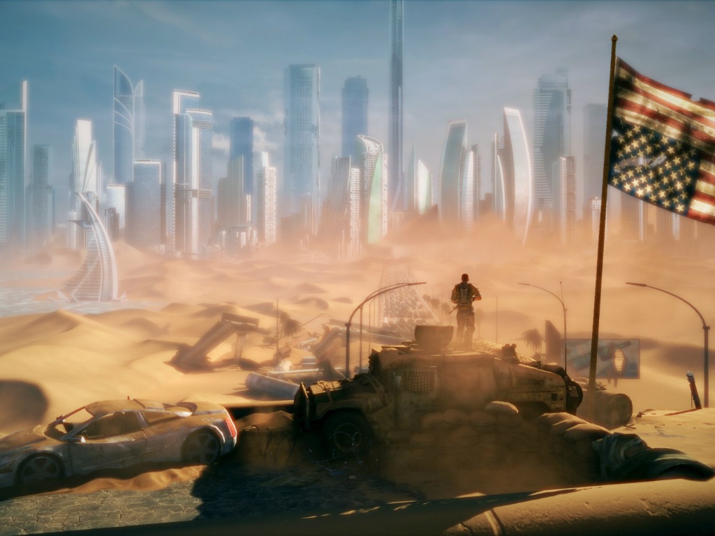 Постапокалиптический пейзаж