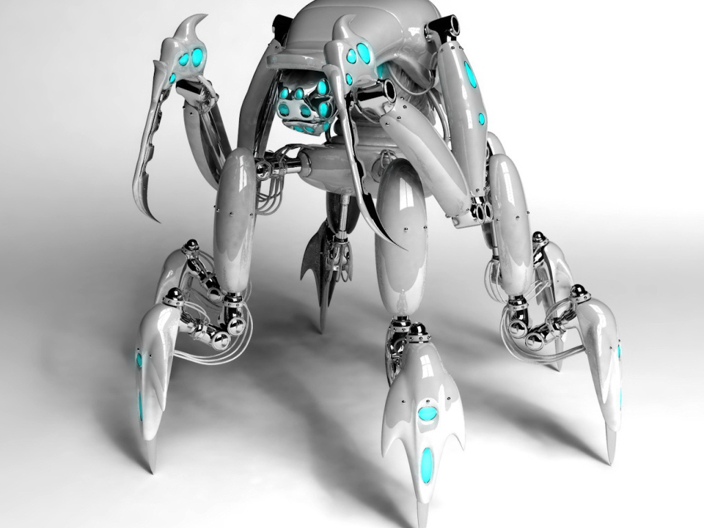 Робот убийца с ножами