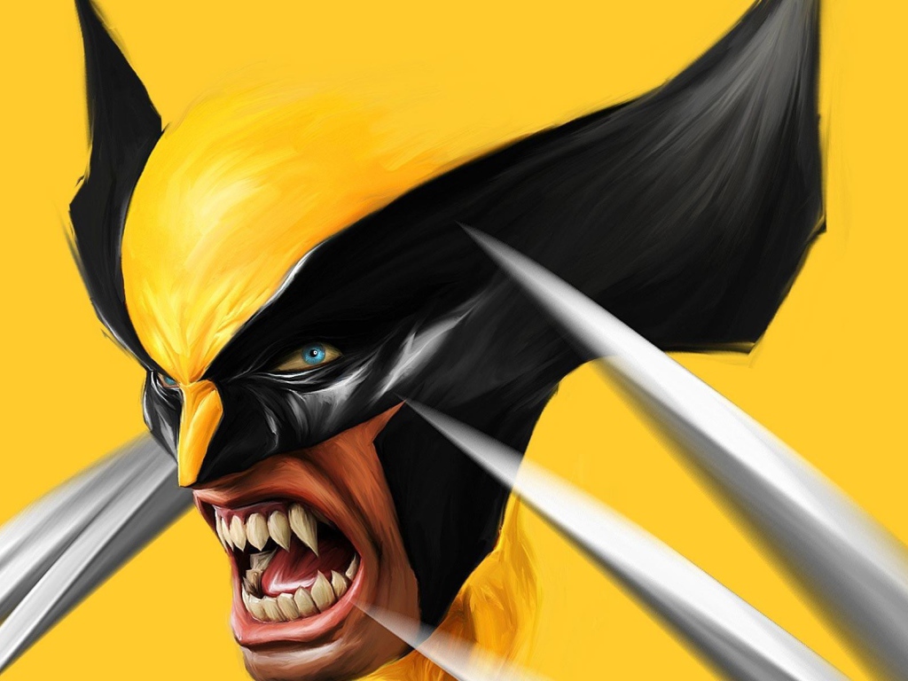 Супер герой Росомаха Wolverine