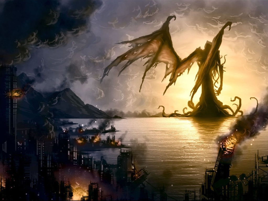 Ангел смерти разрушил прибрежный город