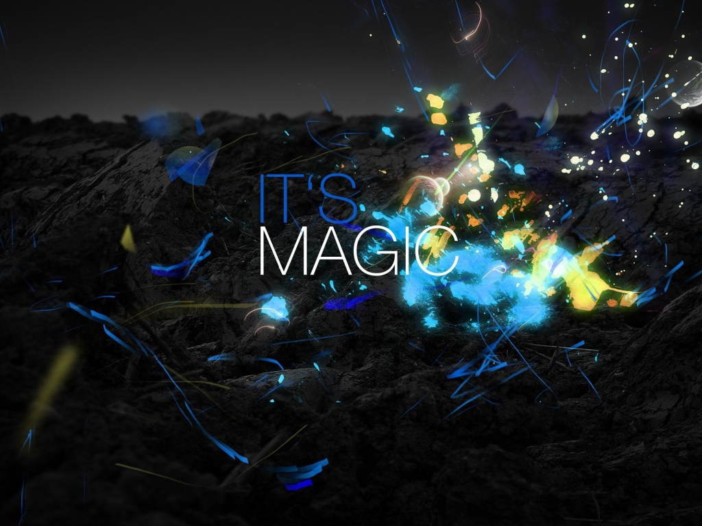 Это эффект магии