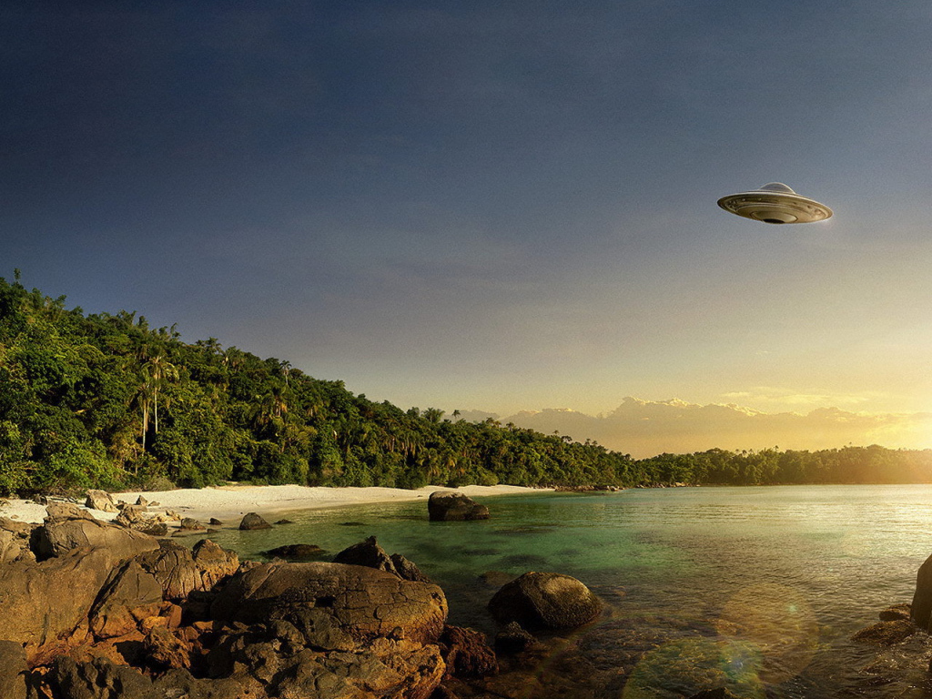 НЛО над озером