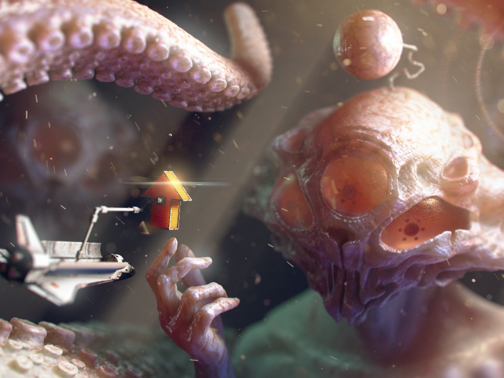 Очень большой инопланетянин