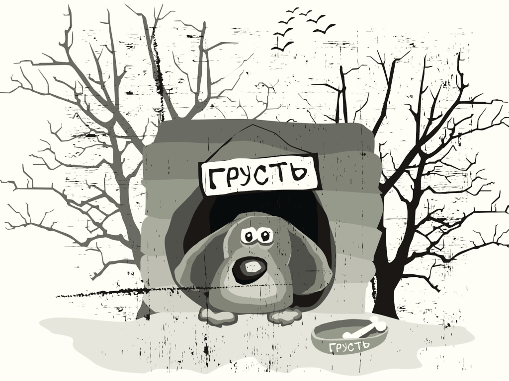 Собака по имени грусть