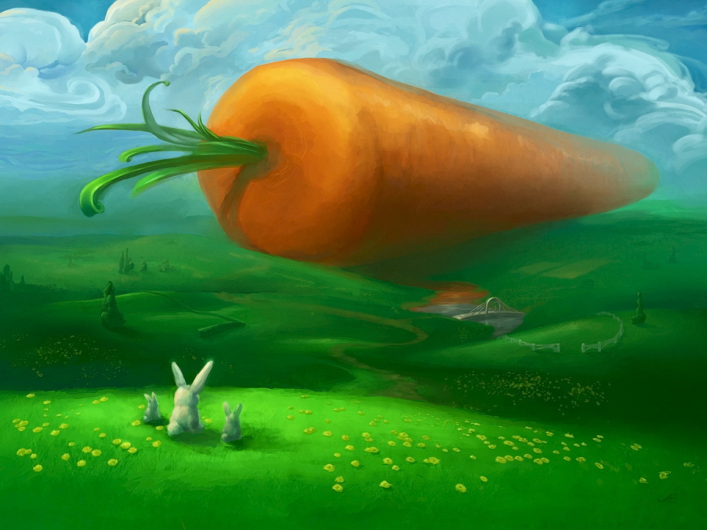 Гигантская морковь