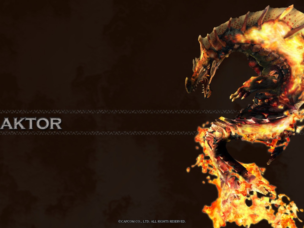 Агнактор из игры Monster Hunter