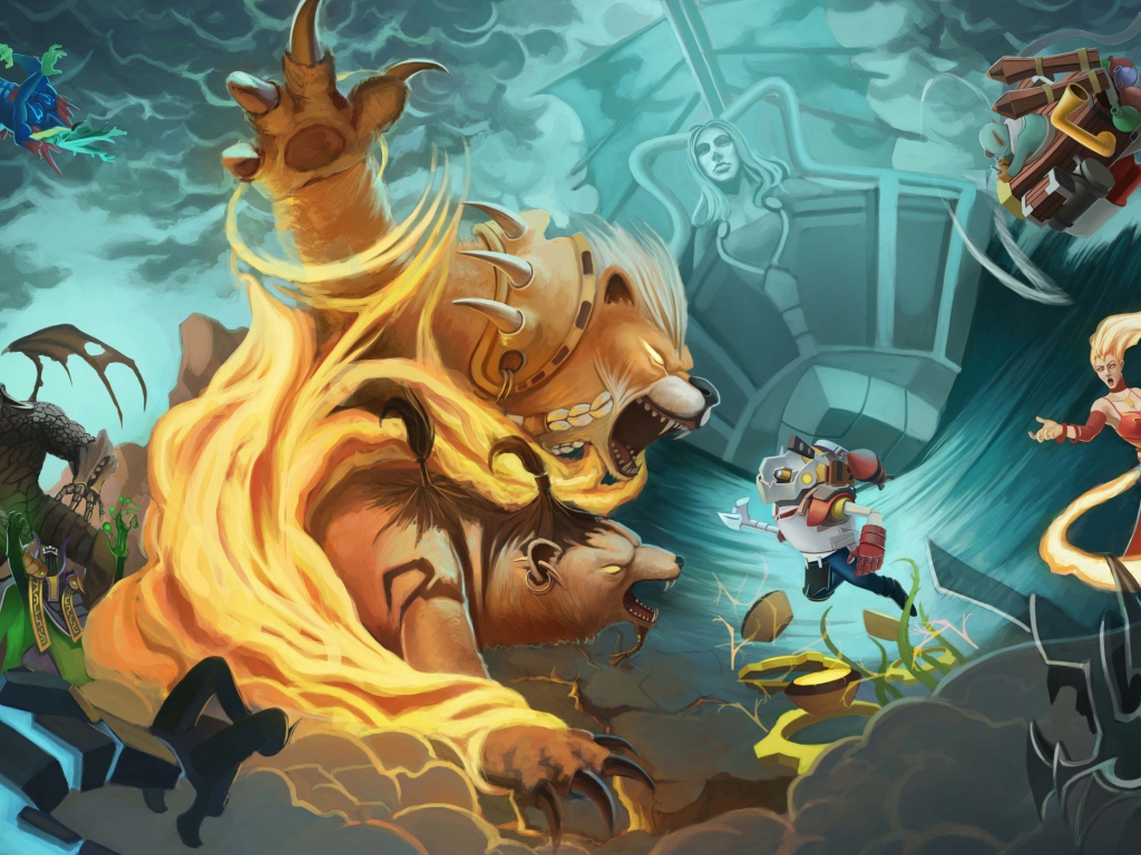 Арт к игре Dota 2