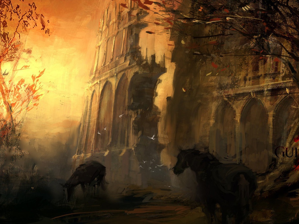 Арт к игре Guild Wars 2