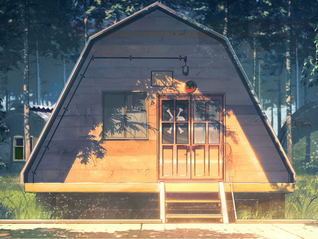 Пляжный домик в игре Бесконечное лето