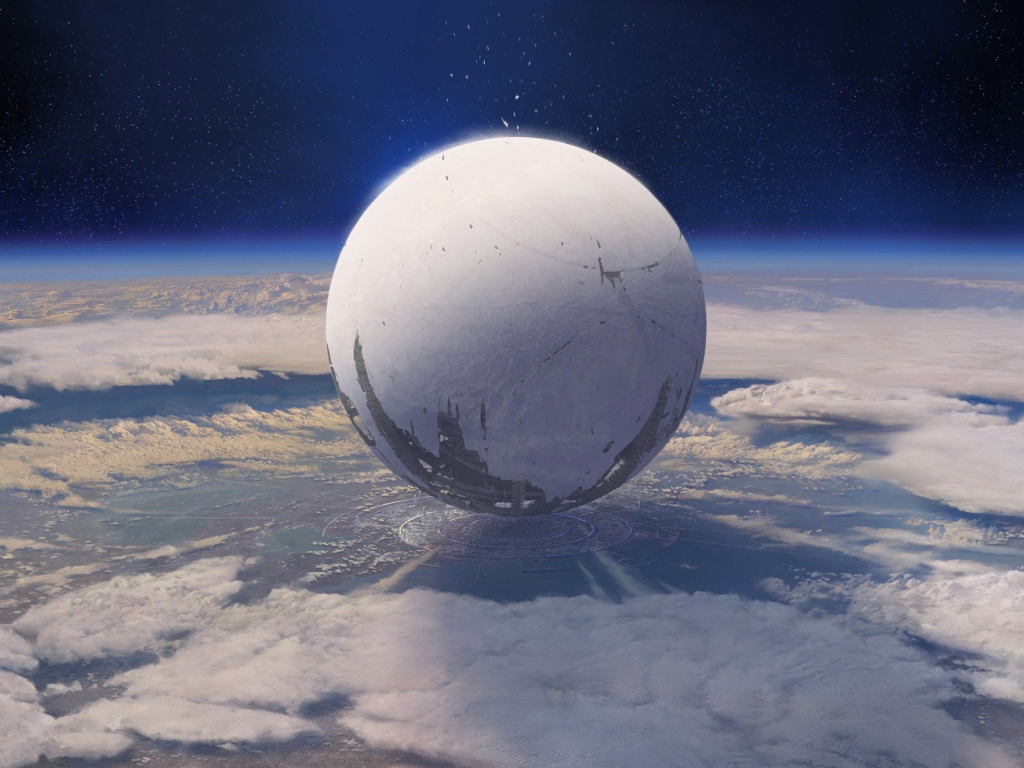 Шар над планетой, игра Destiny