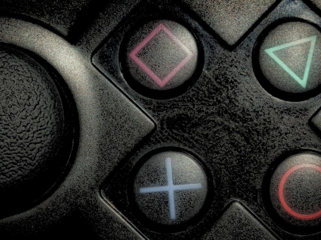 Кнопки на пульте игрока в видеоигры