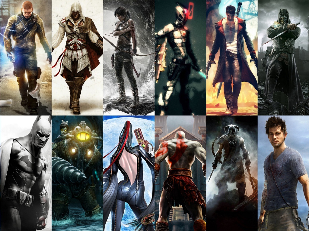 Персонажи игры Bayonetta 2