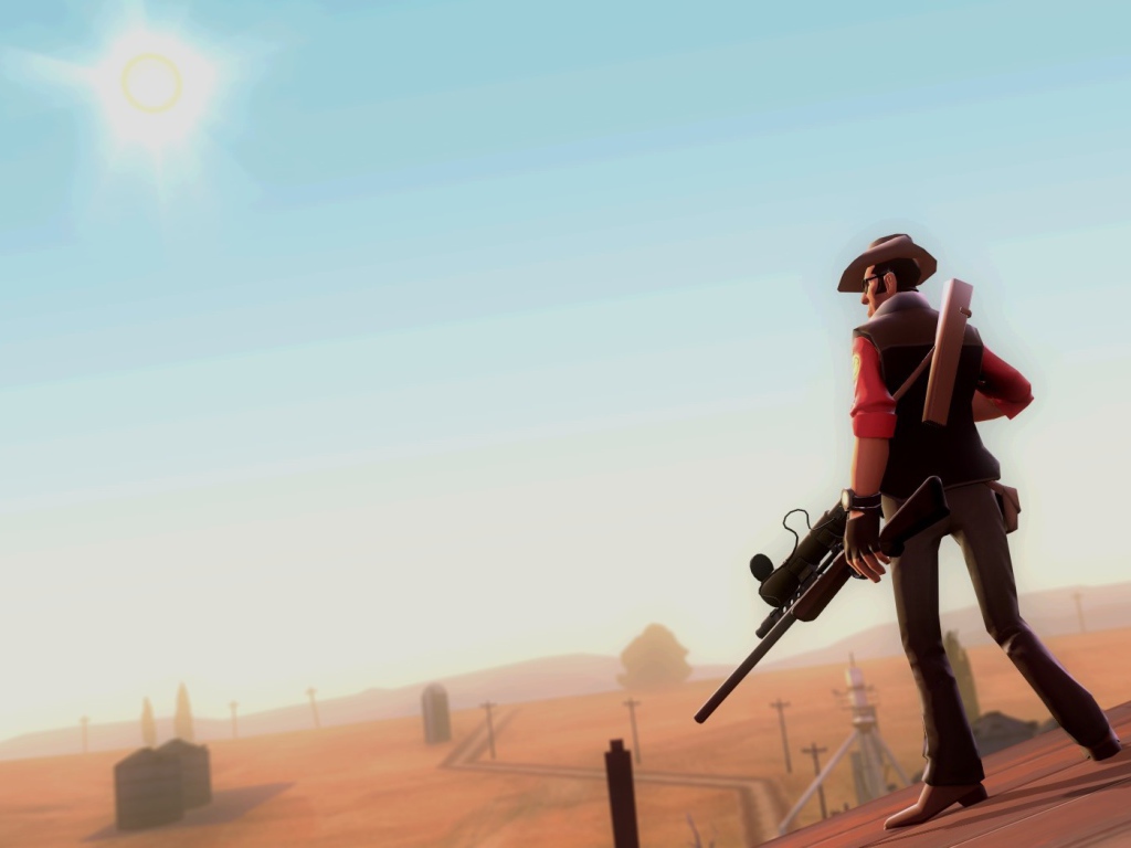 Ковбой в игре Team Fortress 2