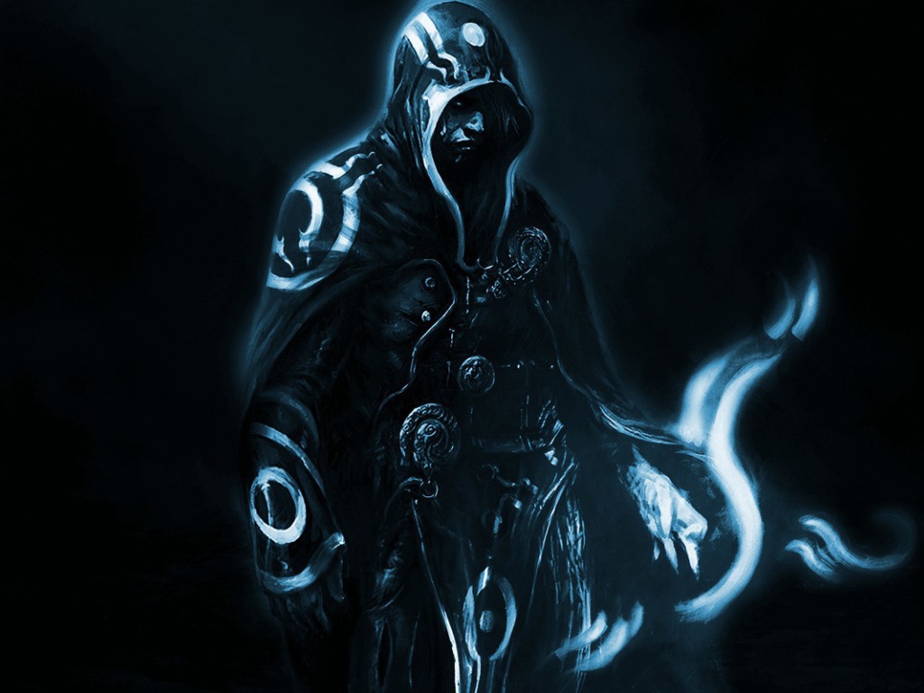 Темный маг в игре Magic The Gathering