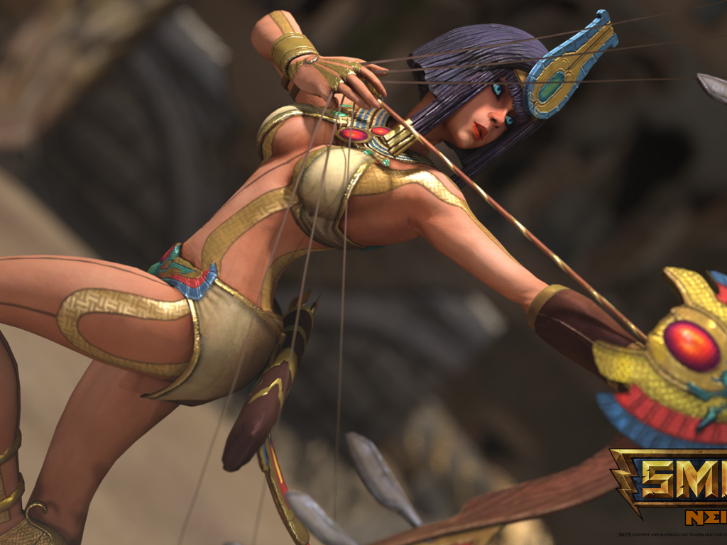 Египетская девушка из игры Smite