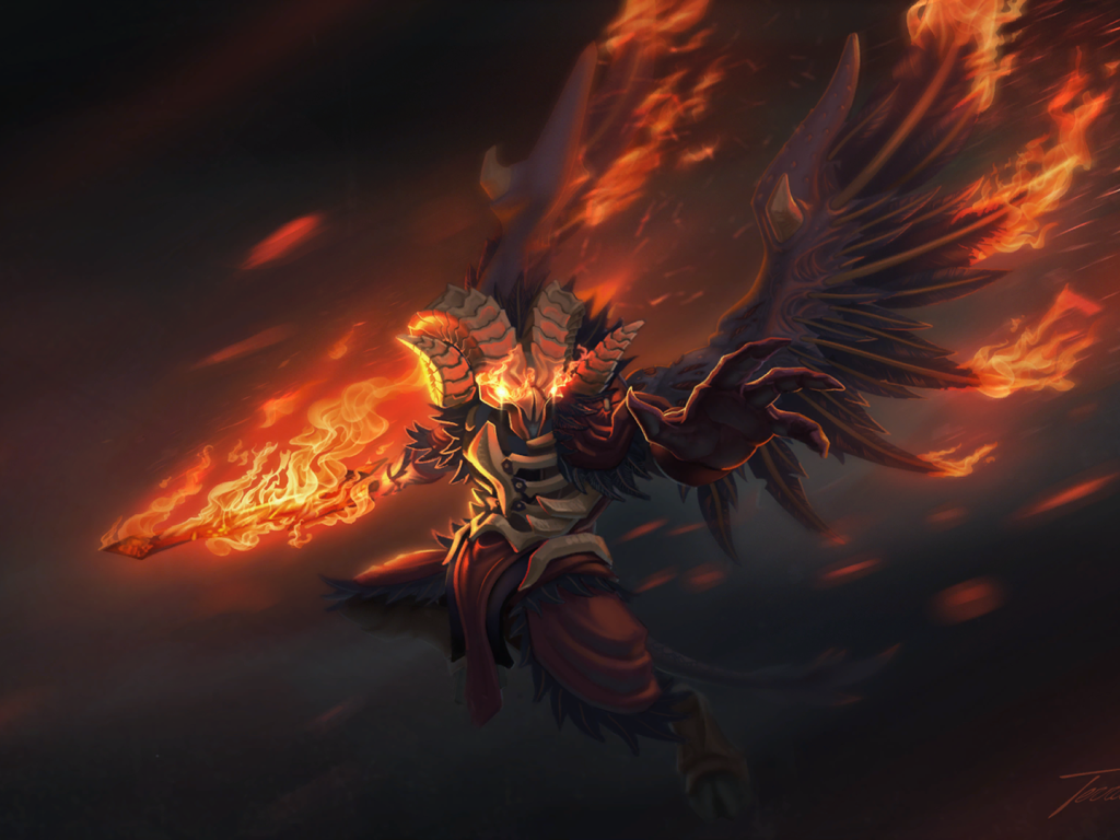 Огненный демон в игре Dota 2