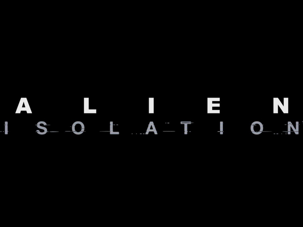 Игра Alien Isolation, черный фон