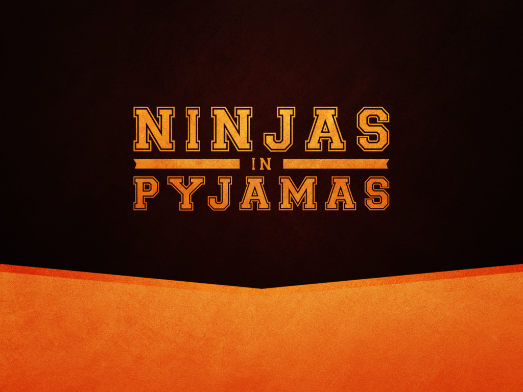 Игра Ninjas In Pyjamas, фон