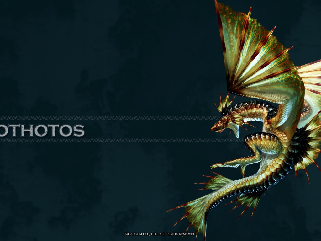 Ганотхотос из игры Monster Hunter