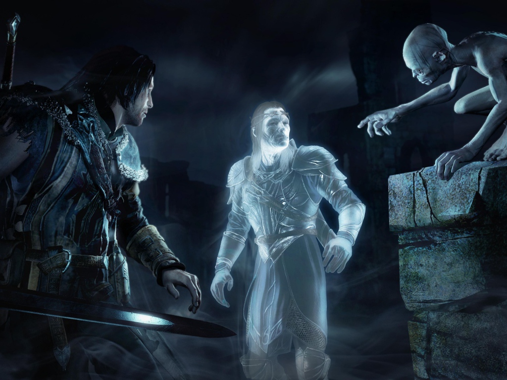 Призрак эльфа в игре Middle-earth Shadow of Mordor