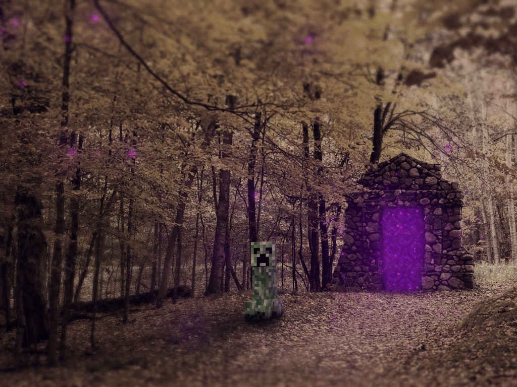 Привидение в игре Minecraft