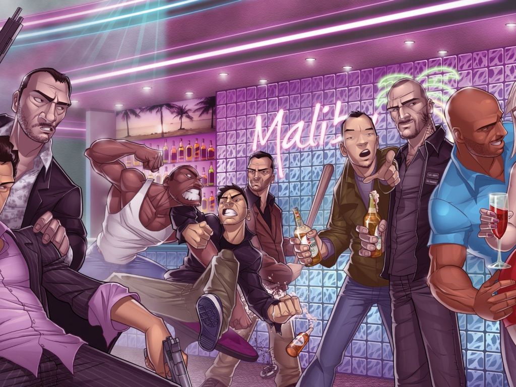 Герои игры GTA Legends