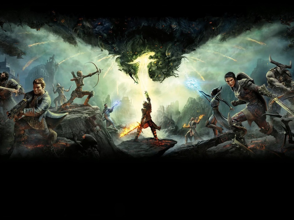 Герои игры Dragon Age Inquisition