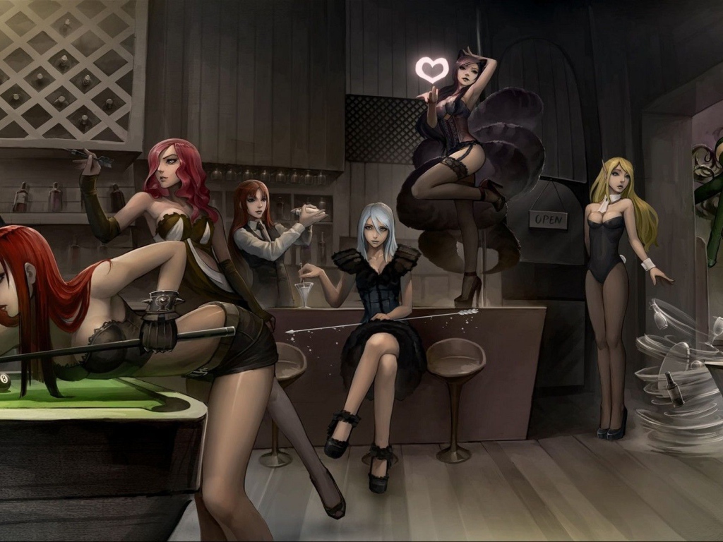 League of Legends в Баре