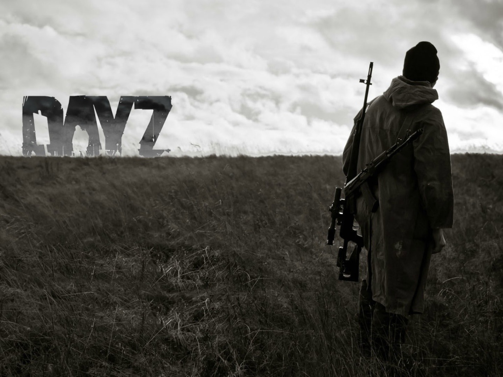 Одинокий охотник в игре DayZ