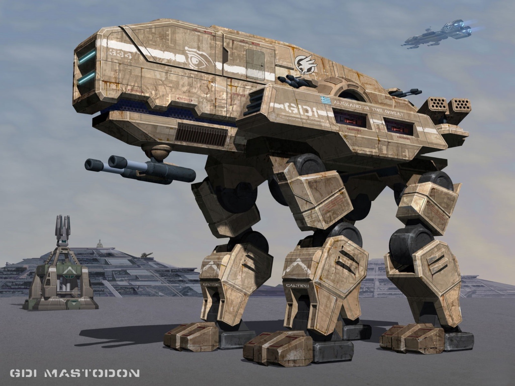 Механизмы из игры Command & Conquer