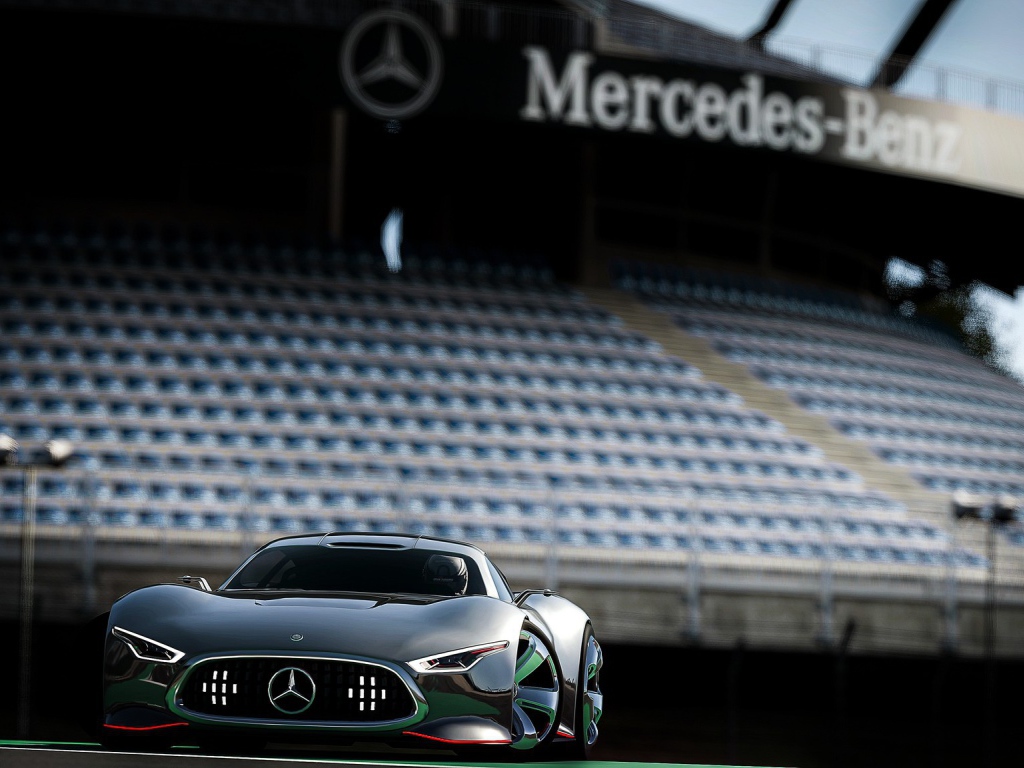 Концепт кар Мерседес в игре Gran Turismo 6