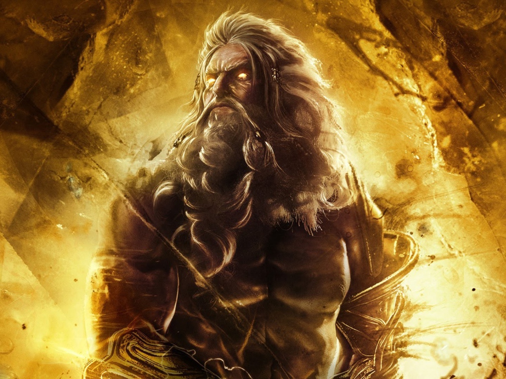 Могучий Зевс в игре Smite