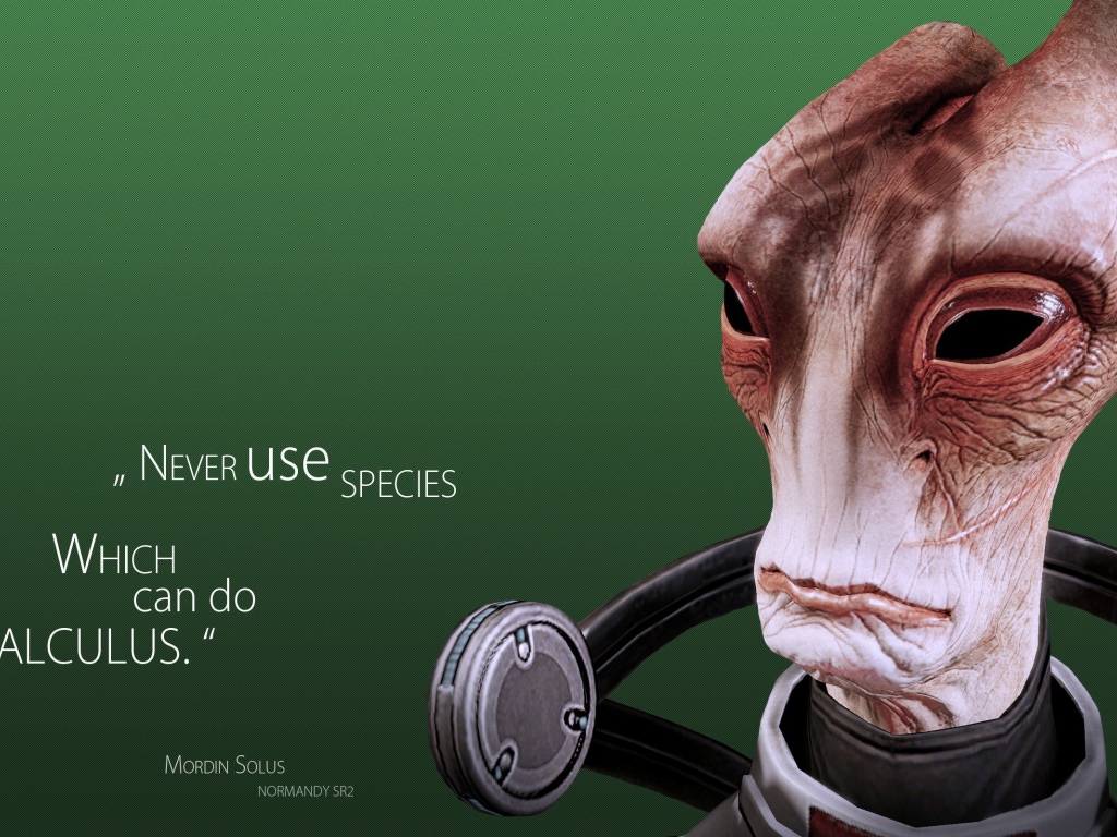 Мордин Солус из игры Mass Effect 2