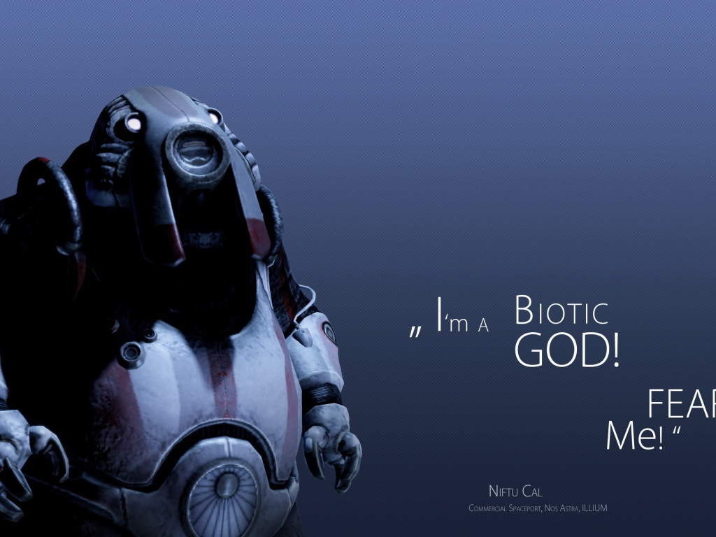 Нифту Кал из игры Mass Effect 2