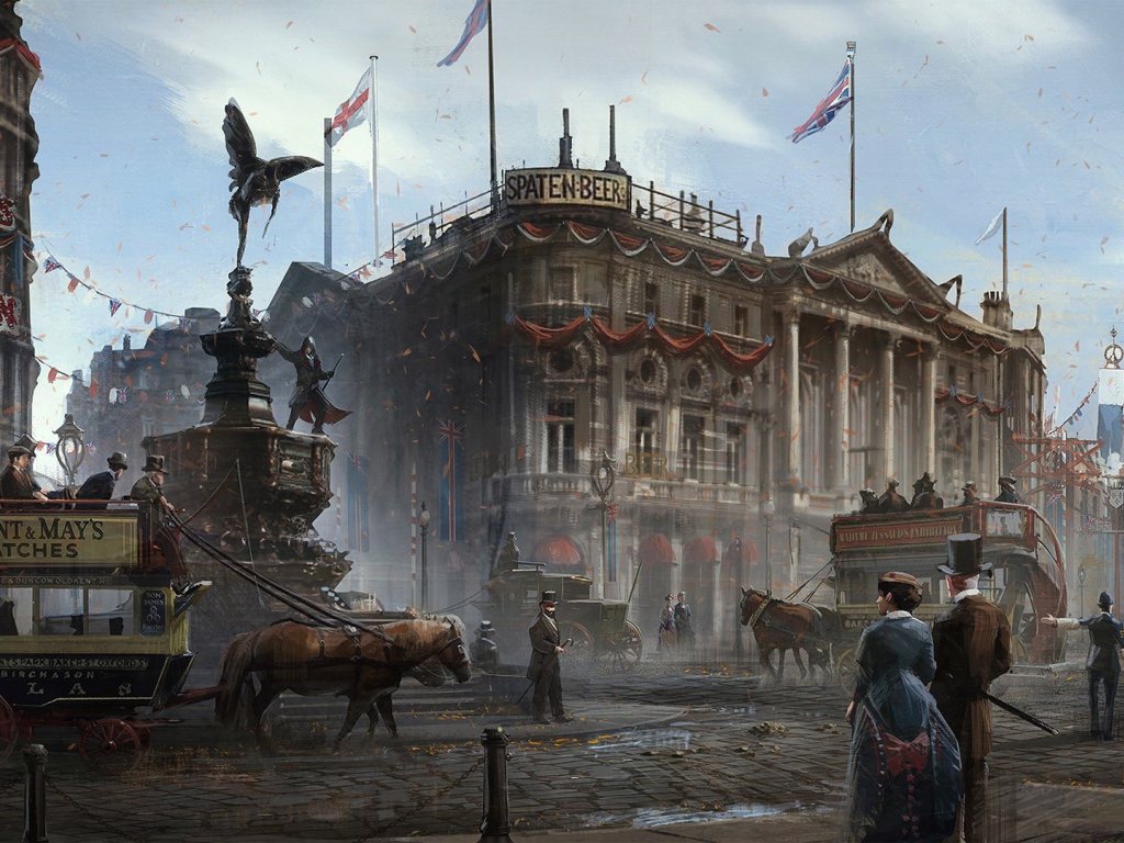 Старый город в игре Assassin's Creed Syndicate