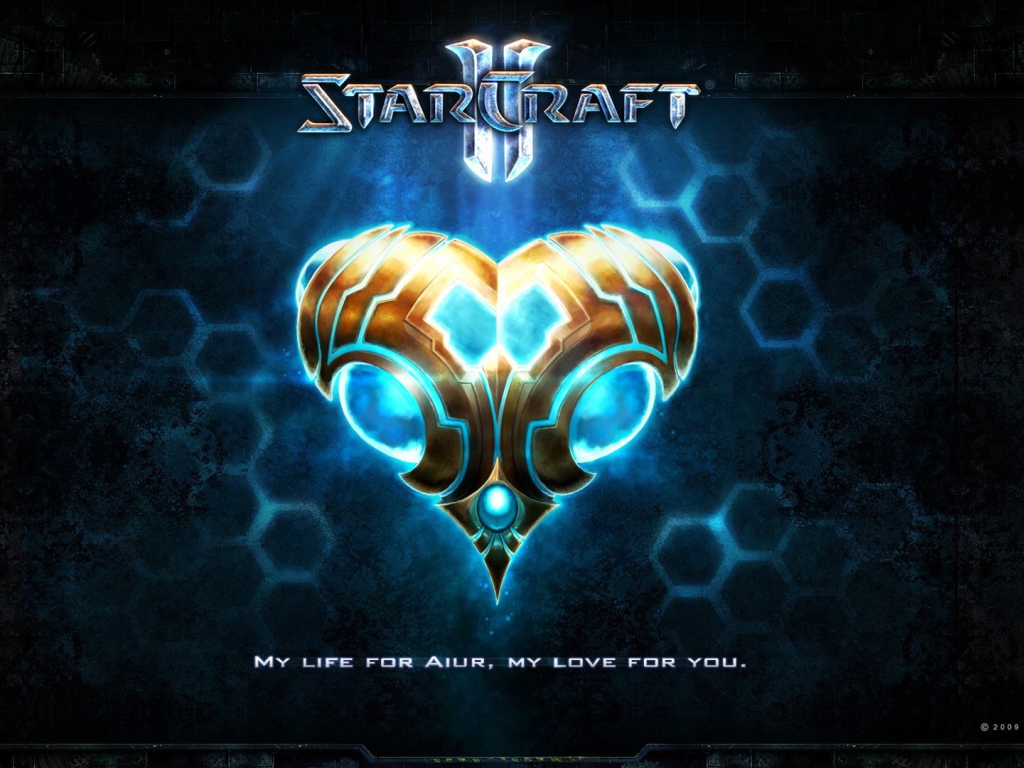 Популярная компьютерная игра Starcraft II