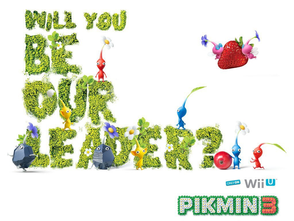 Постер игры Pikmin 3