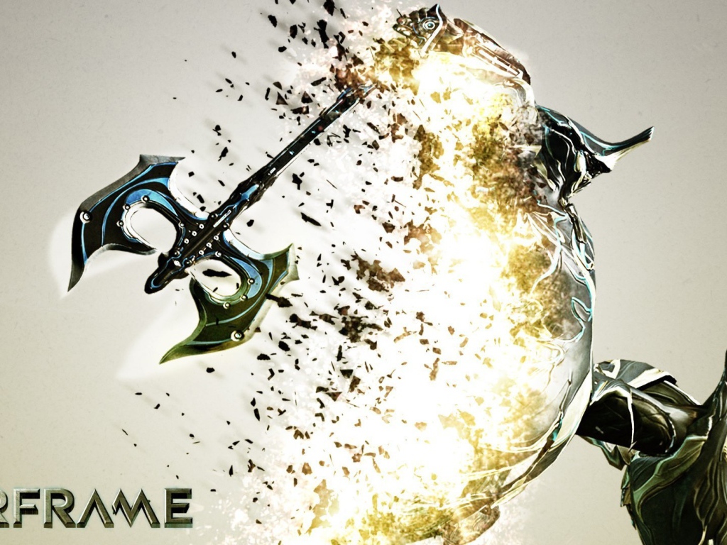 Постер видеоигры Warframe