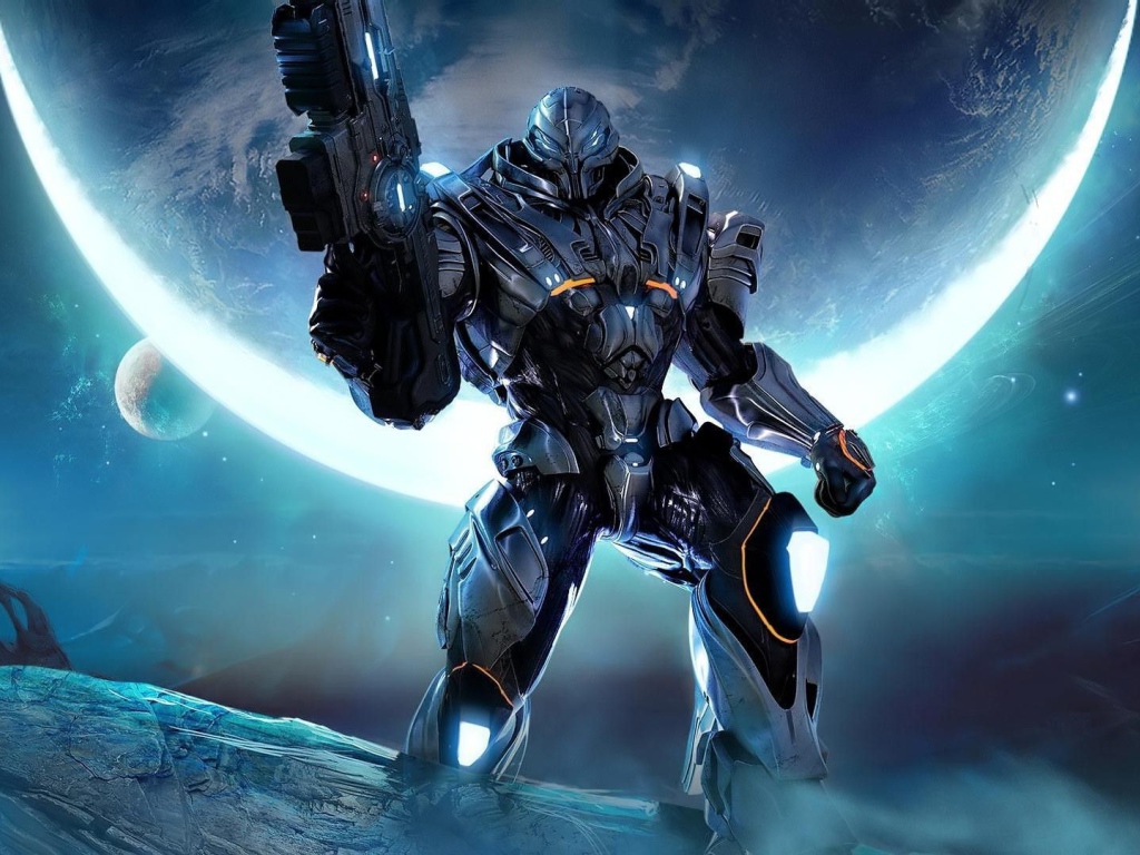 Робот из игры Section 8 Prejudice