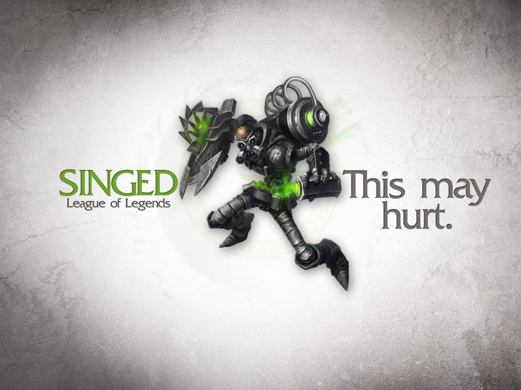 Персонаж Сингед из игры Лига легенд