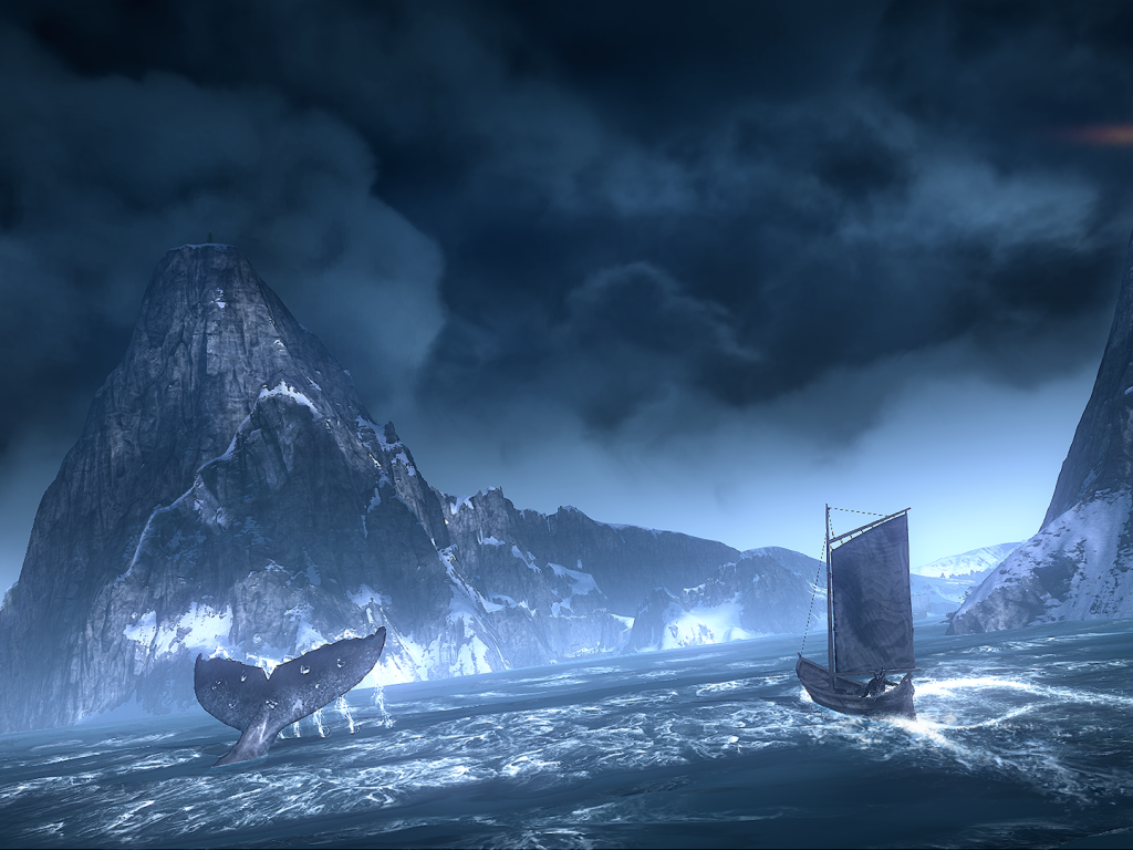 Бурное море в игре The Witcher 3 Wild Hunt