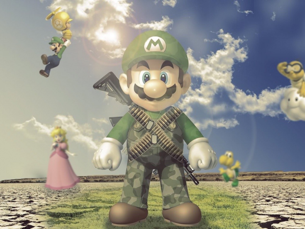 Супер герой Super Mario Bros